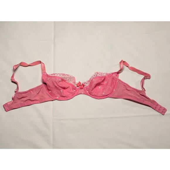 Lucy 30DD Unlined Bra Pink Wired Cleo by Panache 5851 EUC - Picture 2 of 7